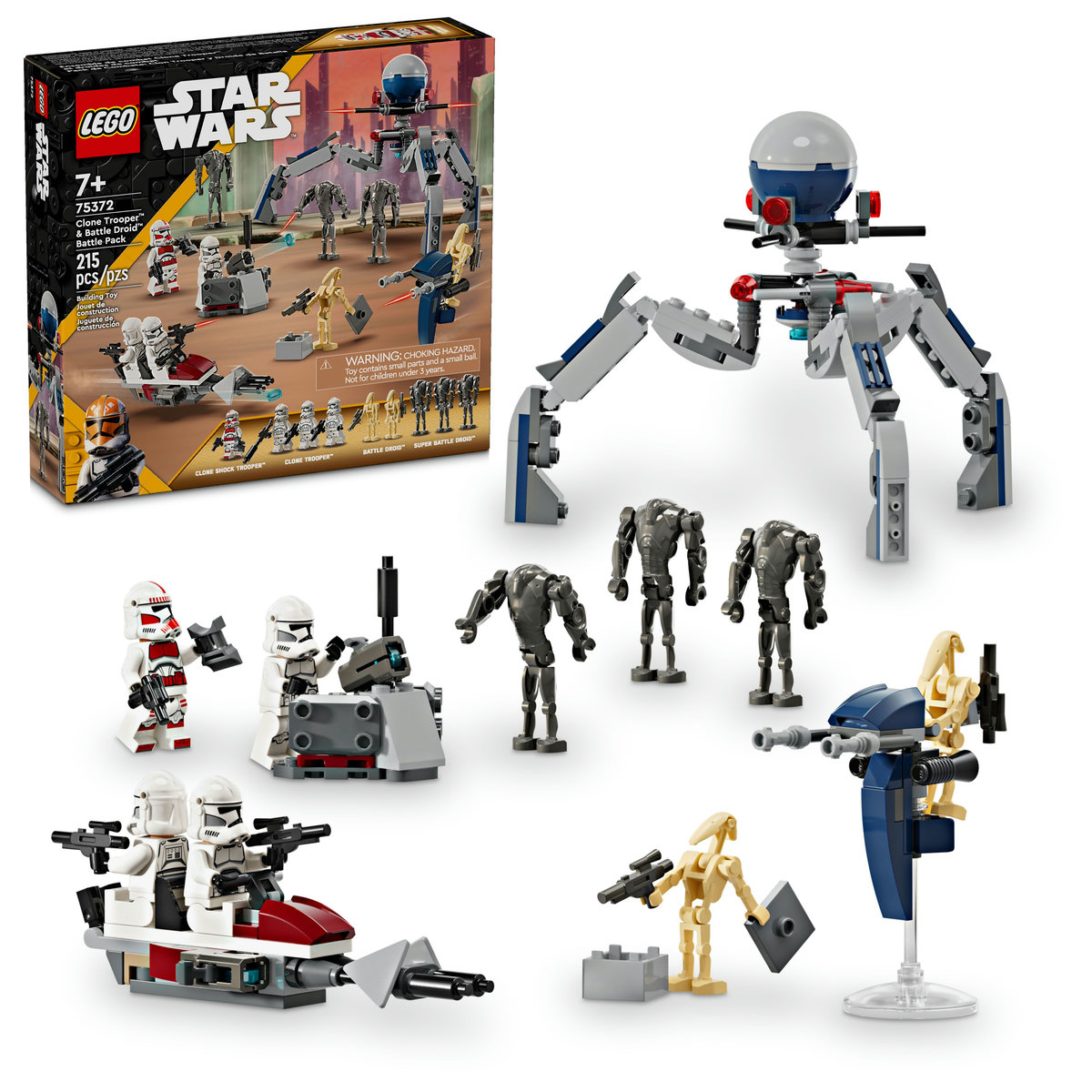 LEGO&reg; Pack de Combate: Clon Trooper y Droide de Batalla image number null