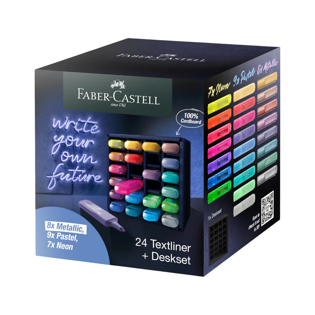 Set de Marcatextos FABER CASTELL 24 piezas image number null