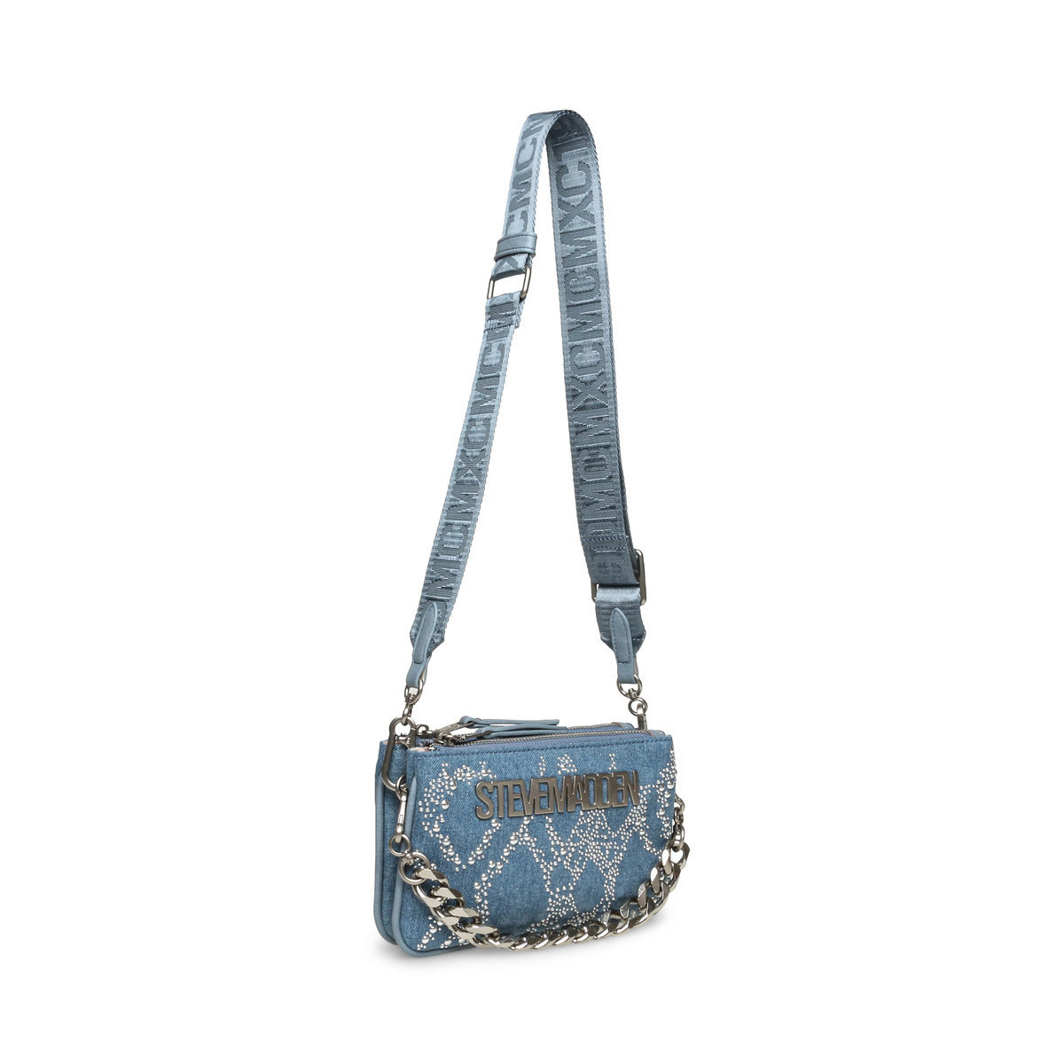 Crossbody Color Azul Steve Madden para Mujer image number null
