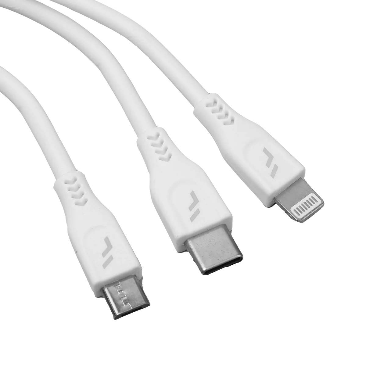 Cargador Forward Turbo con Conector Lightning/Tipo C/Micro USB image number null