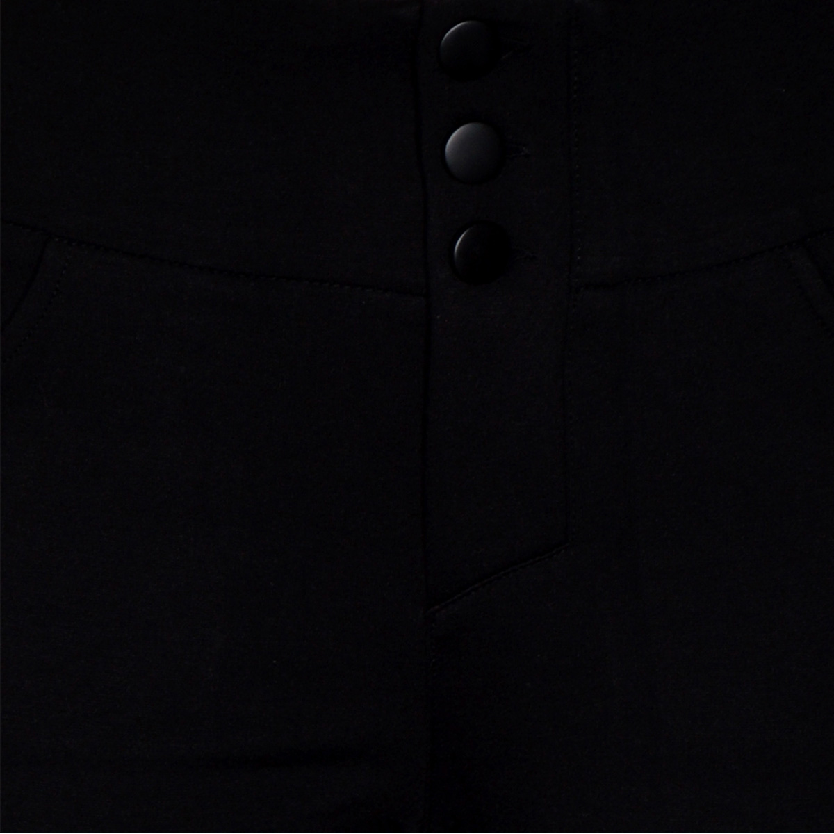 Pantalón Recto De Pretina Ancha Philosophy Color Negro Talla Mediana para Mujer image number null