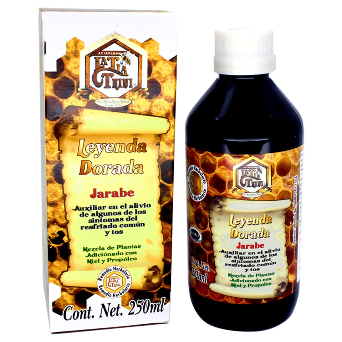 Jarabe Leyenda Dorada 250 ML E-4 image number null