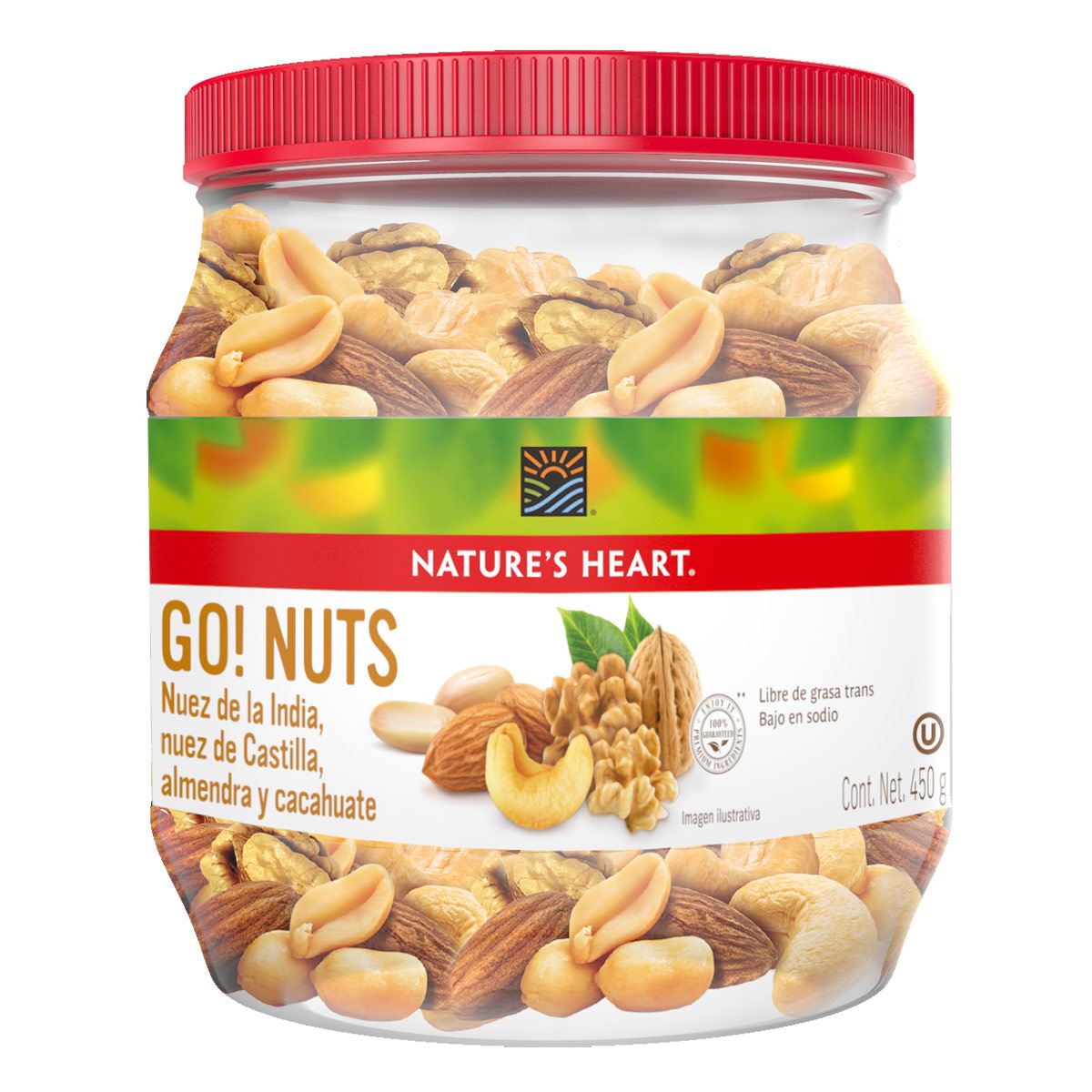 Nature&acute;s heart - go nuts 450g image number null