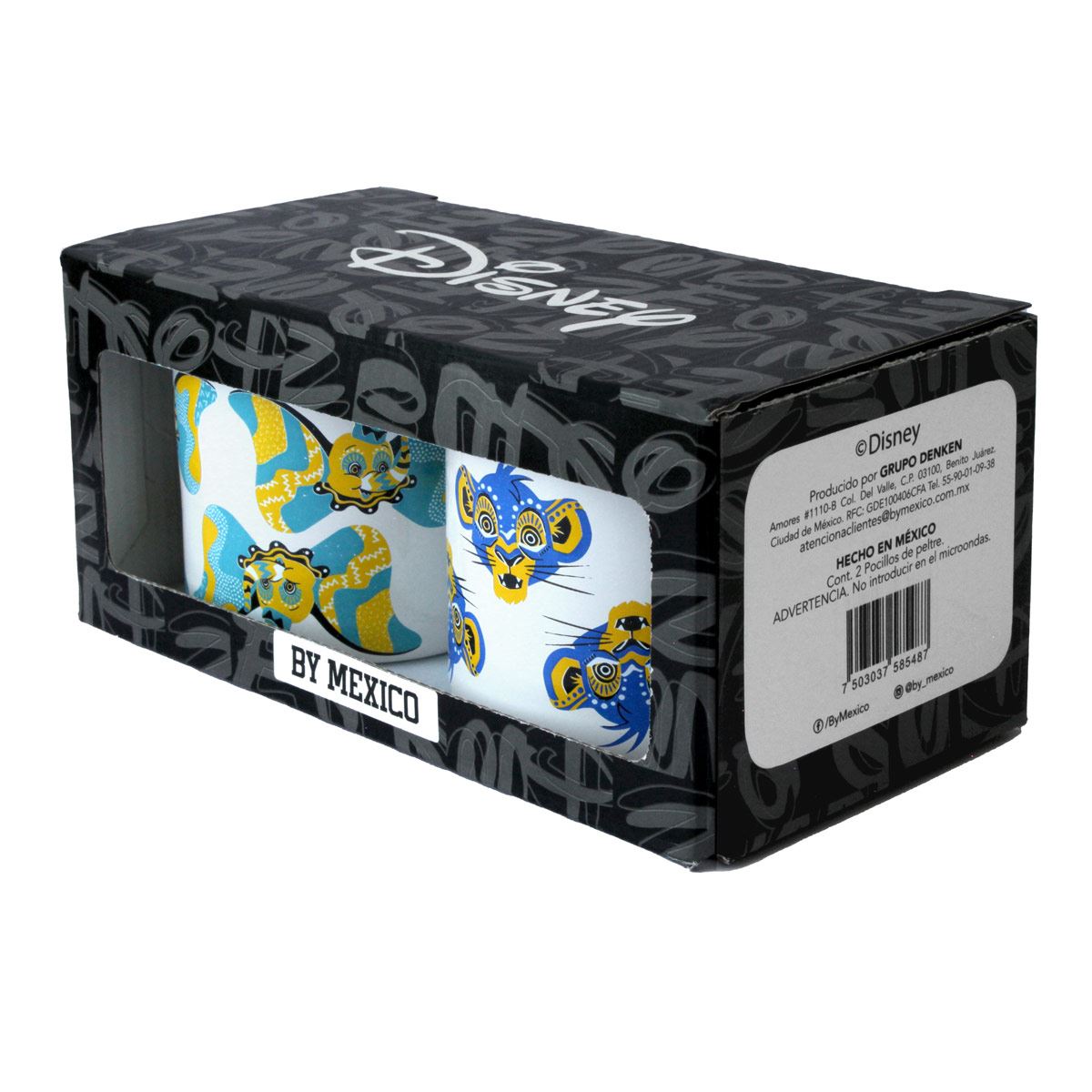 D&uacute;o Pocillo Disney Simba Y Dumbo image number null