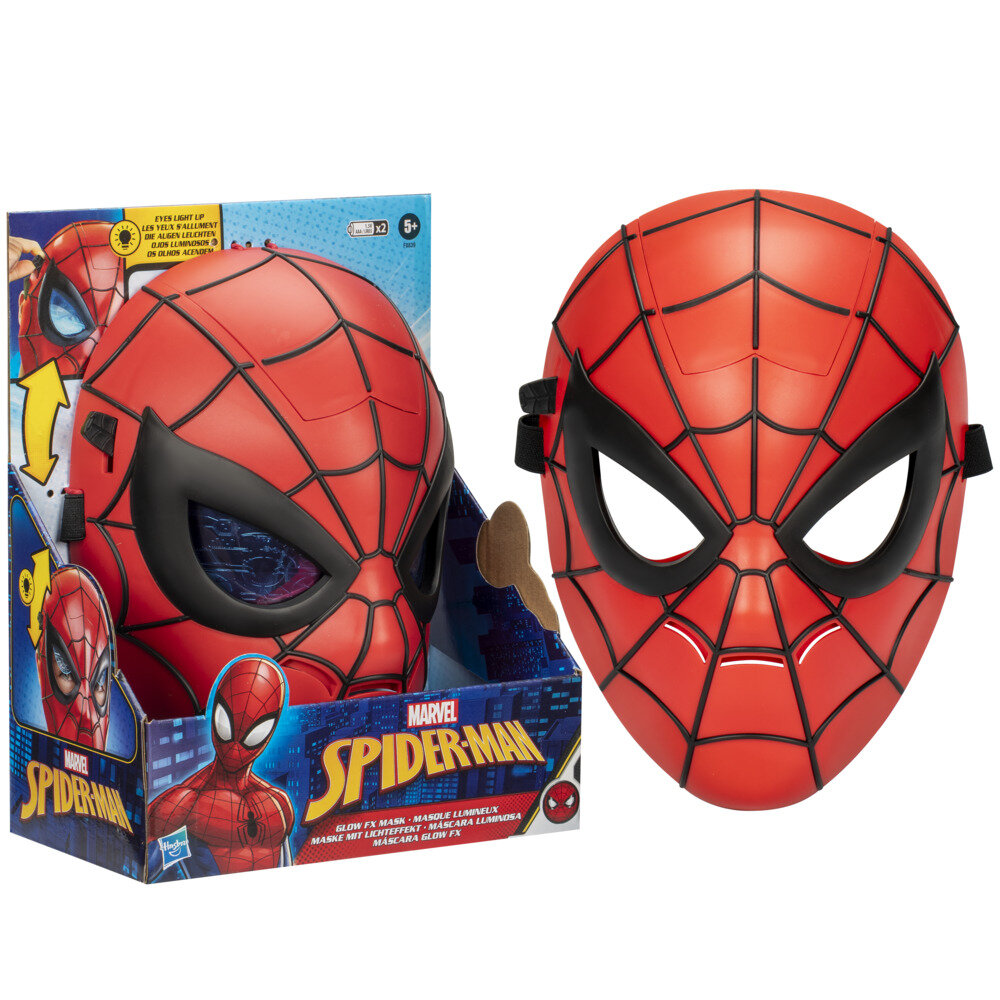 Máscara Luminosa Marvel Spider-Man image number null