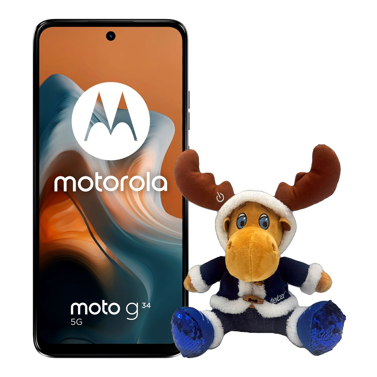 Motorola G34 5G 256GB Negro Telcel R6 + Renato image number null