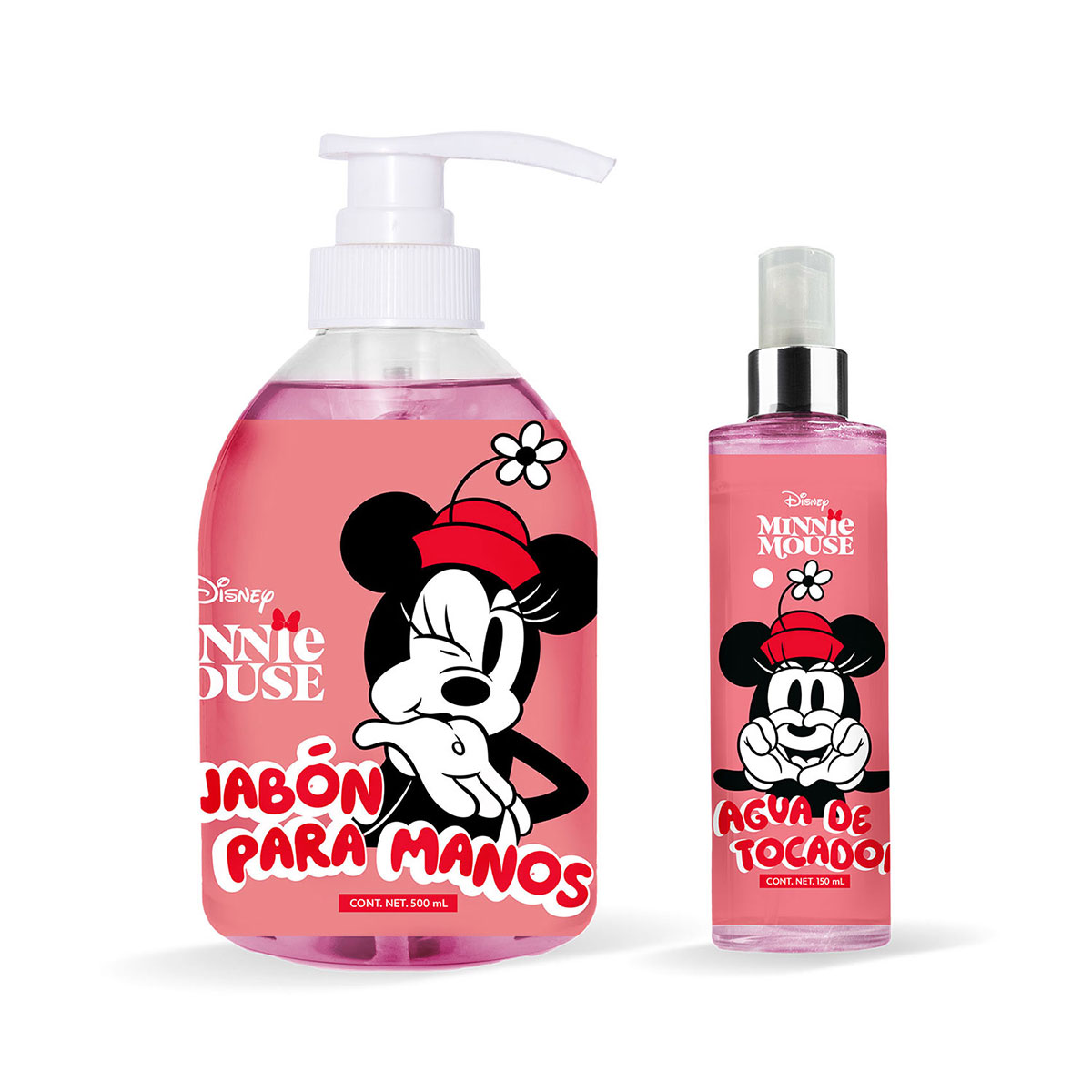 Disney Set de Jabón para Manos 500 mL + Body Mist de 150 mL Minnie image number null