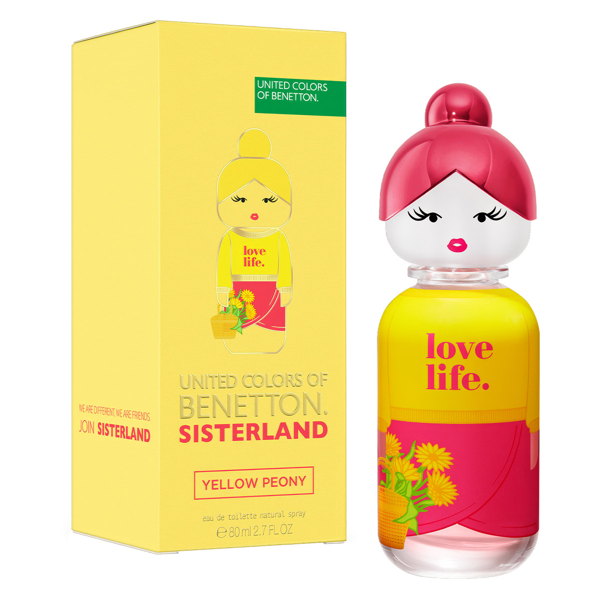 Eau de Toilette para Mujer Sisterland Yellow Peony 80ml image number null