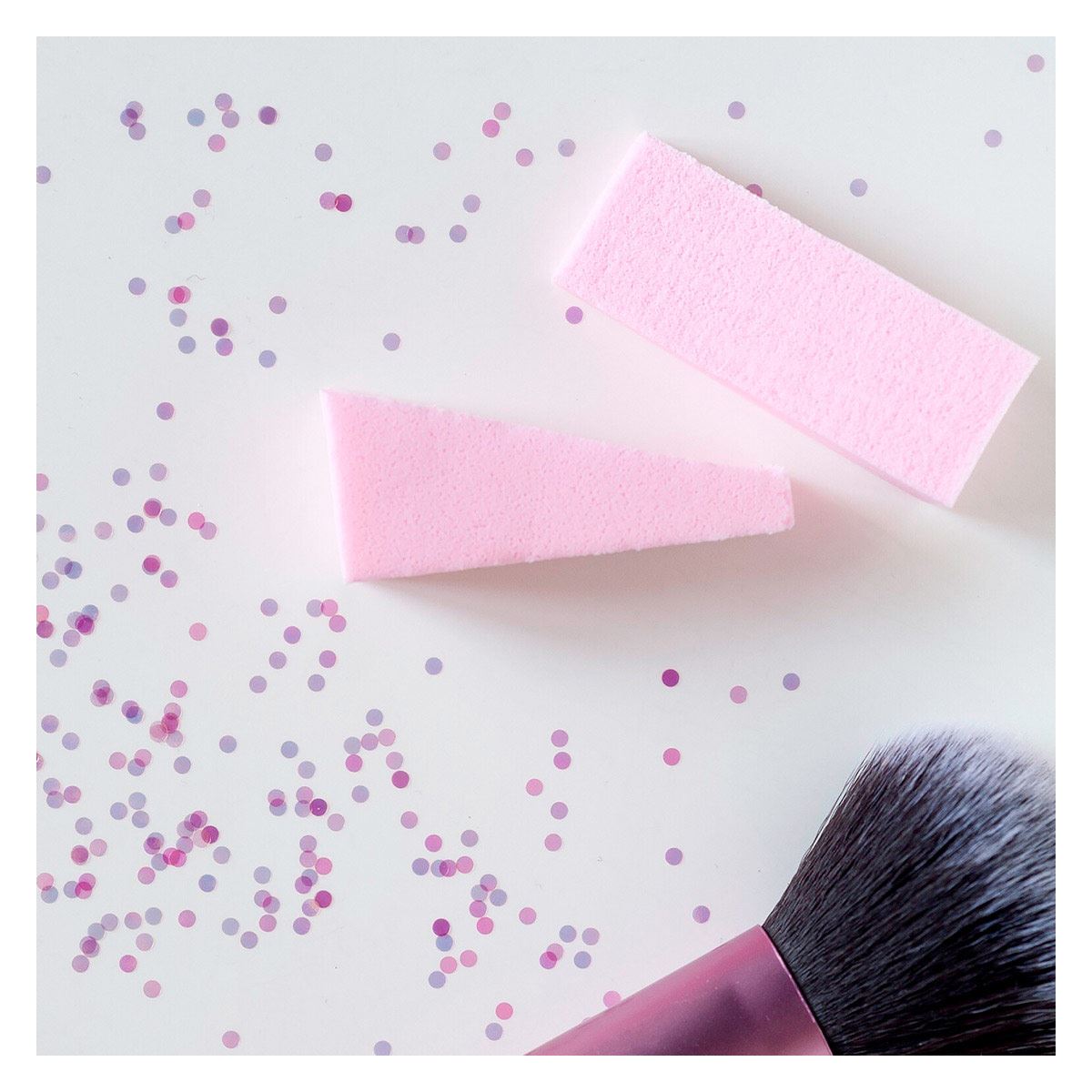 Esponjas Cosm&eacute;ticas Triangulares 6 piezas image number null